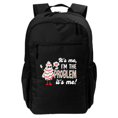 It's Me Hi I'm The Problem Funny Christmas Tree Cake Backpack