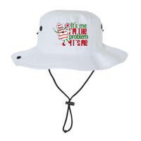 It's Me Hi I'm The Problem Funny Christmas Tree Cake Bucket Hat
