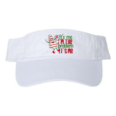 It's Me Hi I'm The Problem Funny Christmas Tree Cake Visor