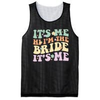 It's Me Hi I'm The Bride It's Me Funny Quotes Bride Mesh Reversible Basketball Jersey Tank