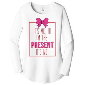 Its Me Hi Im The Present Its Me Anti Hero Women's Perfect Tri Tunic Long Sleeve Shirt