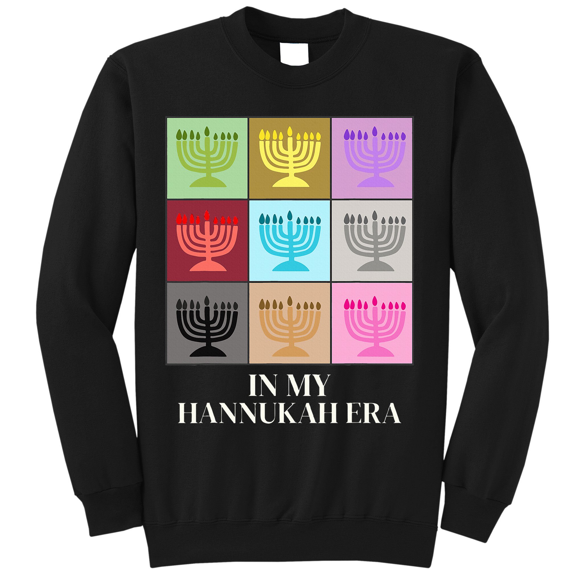In My Hanukkah Era Ugly Jewish Xmas Funny Christmas Hanukkah  Sweatshirt