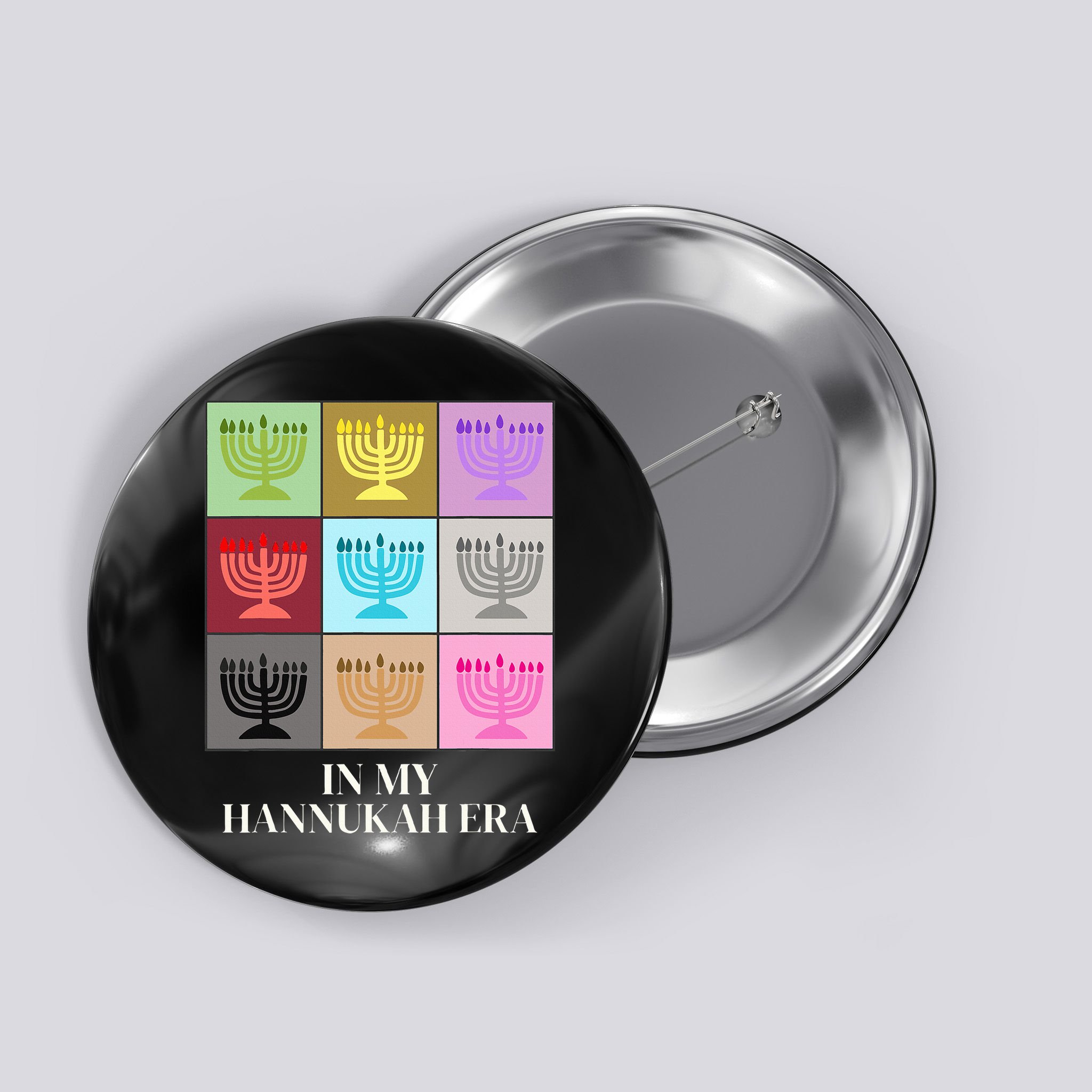 In My Hanukkah Era Ugly Jewish Xmas Funny Christmas Hanukkah  Button