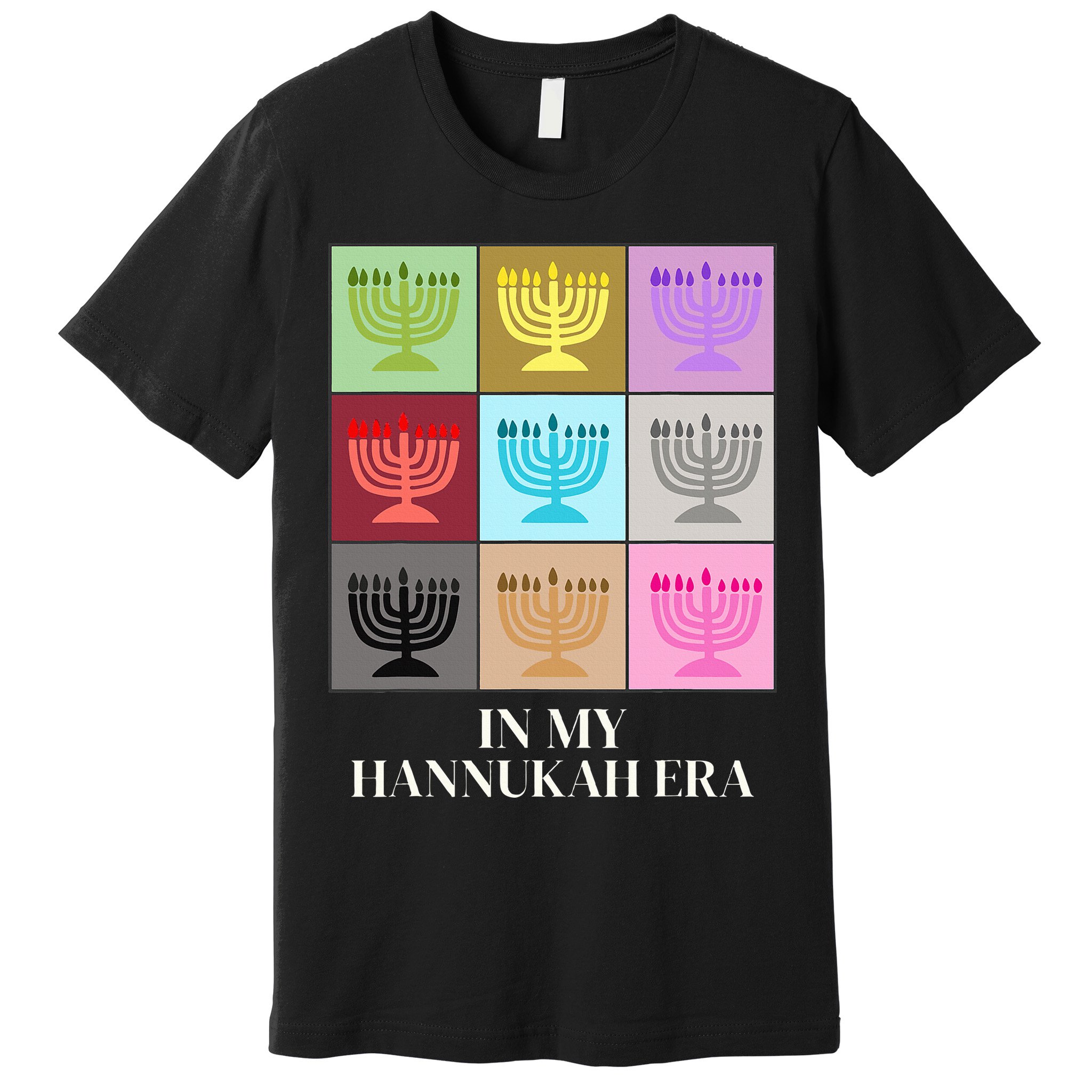 In My Hanukkah Era Ugly Jewish Xmas Funny Christmas Hanukkah  Premium T-Shirt