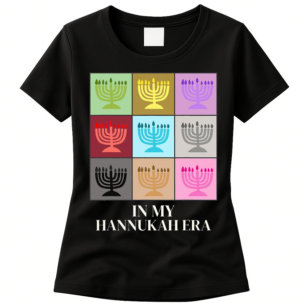 In My Hanukkah Era Ugly Jewish Xmas Funny Christmas Hanukkah  Womens T-Shirt