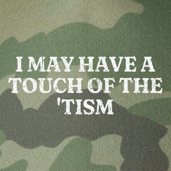 I May Have A Touch Of The Tism Legacy Tie Dye Trucker Hat