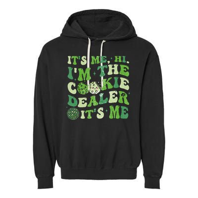 Its Me Hi Im The Cookie Dealer Scout Troop Scouting Garment-Dyed Fleece Hoodie