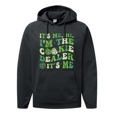 Its Me Hi Im The Cookie Dealer Scout Troop Scouting Performance Fleece Hoodie