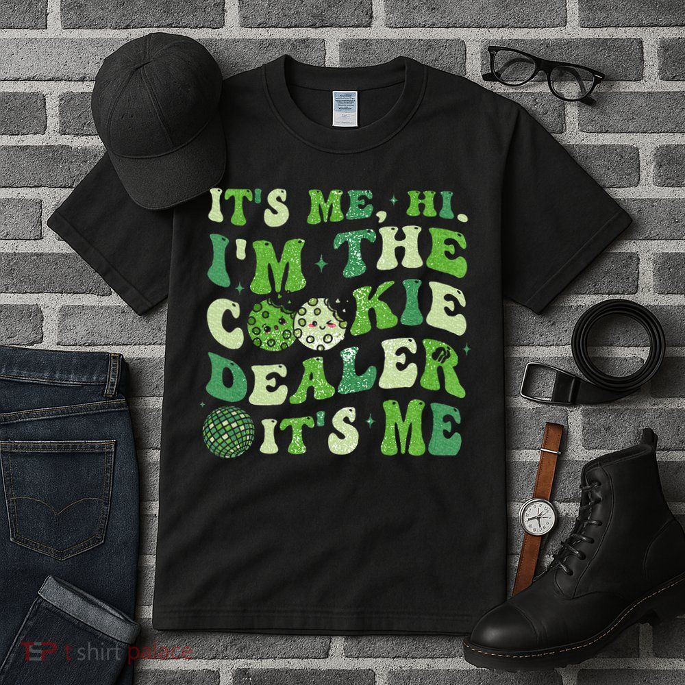 Its Me Hi Im The Cookie Dealer Scout Troop Scouting Tall T-Shirt