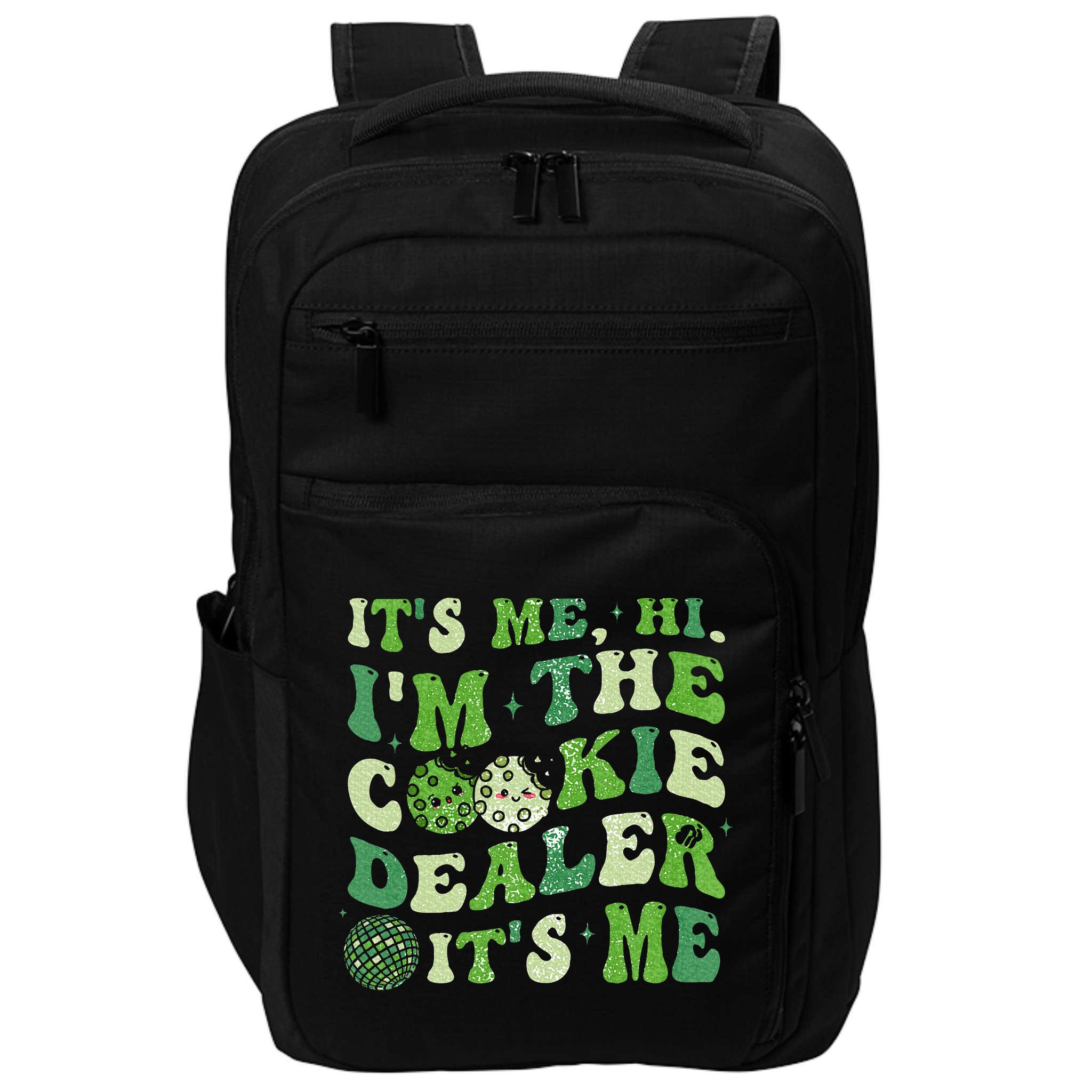 Its Me Hi Im The Cookie Dealer Scout Troop Scouting Impact Tech Backpack