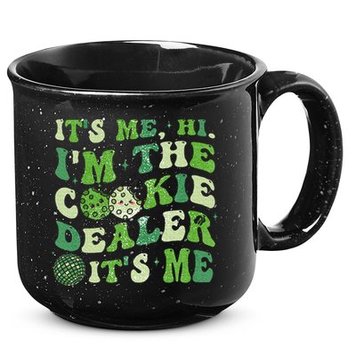 Its Me Hi Im The Cookie Dealer Scout Troop Scouting 15oz Campfire Ceramic Mug