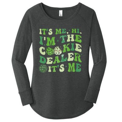 Its Me Hi Im The Cookie Dealer Scout Troop Scouting Women's Perfect Tri Tunic Long Sleeve Shirt