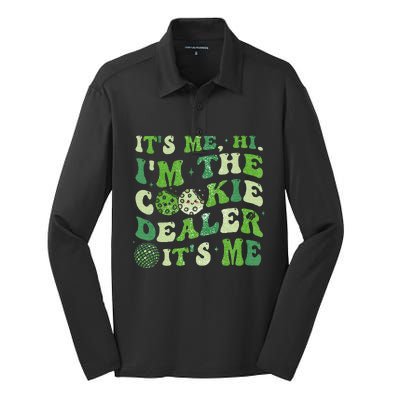 Its Me Hi Im The Cookie Dealer Scout Troop Scouting Silk Touch Performance Long Sleeve Polo