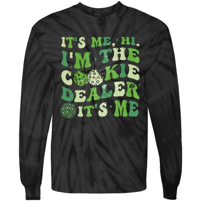 Its Me Hi Im The Cookie Dealer Scout Troop Scouting Tie-Dye Long Sleeve Shirt