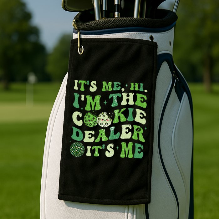 Its Me Hi Im The Cookie Dealer Scout Troop Scouting Golf Towel