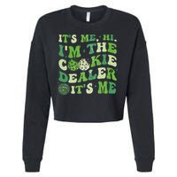 Its Me Hi Im The Cookie Dealer Scout Troop Scouting Cropped Pullover Crew