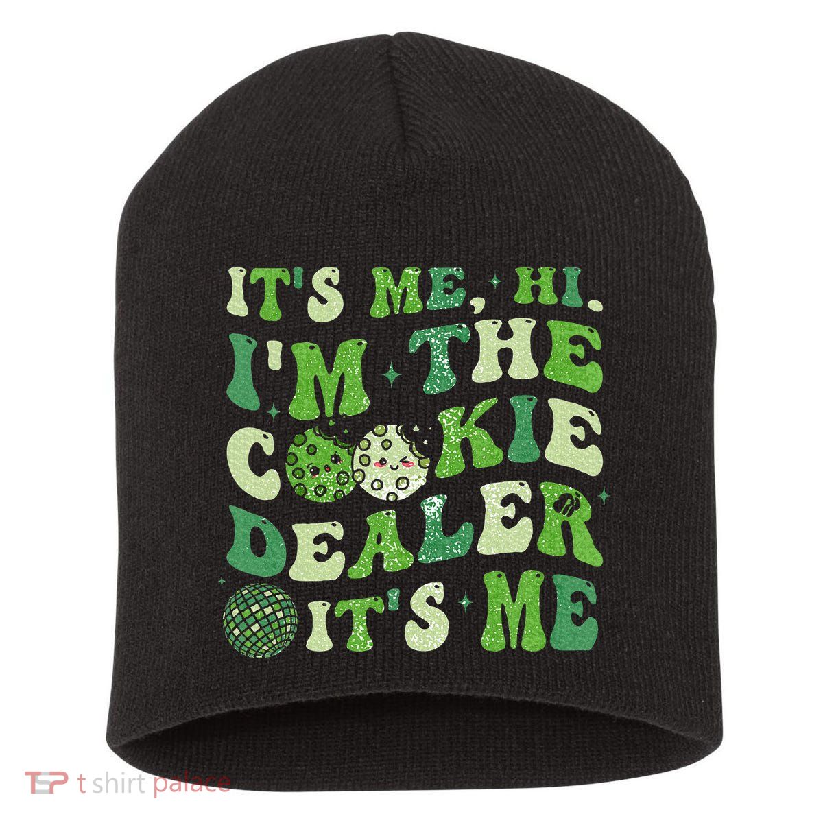 Its Me Hi Im The Cookie Dealer Scout Troop Scouting Short Acrylic Beanie