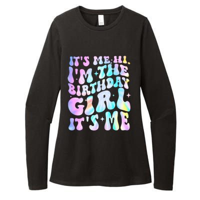 ItS Me Hi IM Birthday Girl ItS Me Groovy Womens CVC Long Sleeve Shirt