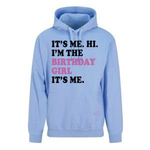 Its Me Hi Im The Birthday Girl Its Me Birthday Party Unisex Surf Hoodie