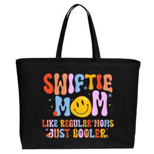 It's Me Hi I'm The Cool Mom It's Me Retro Groovy Mothers Day Cotton Canvas Jumbo Tote