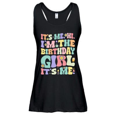 Its Me Hi Im The Birthday Girl Its Me Ladies Essential Flowy Tank