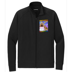 I May Have A Touch Of The Tism Stretch Full-Zip Cadet Jacket