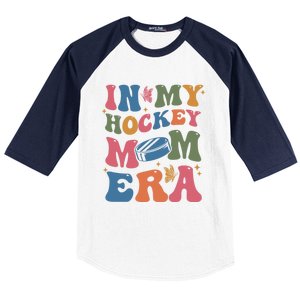 In My Hockey Mom Era Gift Baseball Sleeve Shirt