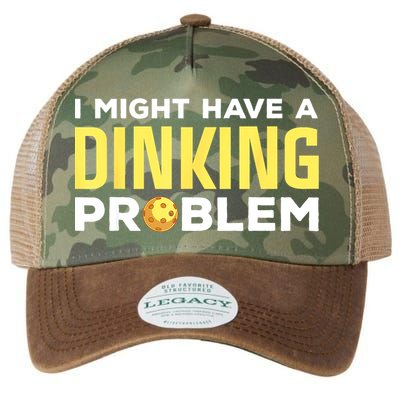 I Might Have A Drinking Problem Cool Pickleball Dink Pickleball Player Gift Legacy Tie Dye Trucker Hat
