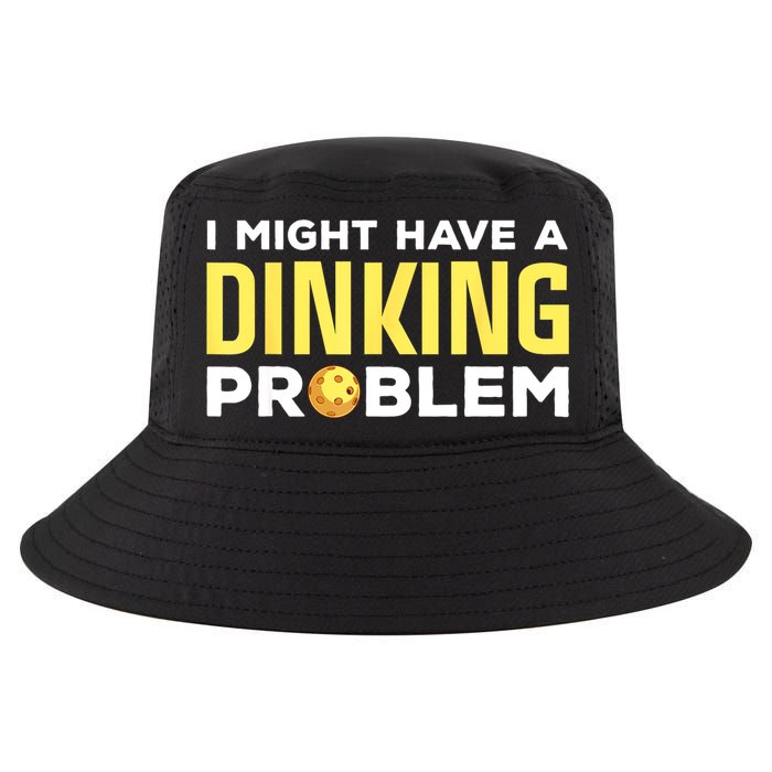 I Might Have A Drinking Problem Cool Pickleball Dink Pickleball Player Gift Cool Comfort Performance Bucket Hat