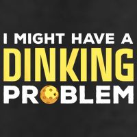 I Might Have A Drinking Problem Cool Pickleball Dink Pickleball Player Gift 7 Panel Mesh Trucker Snapback Hat
