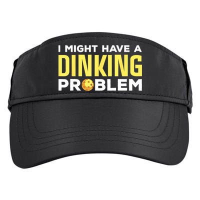 I Might Have A Drinking Problem Cool Pickleball Dink Pickleball Player Gift Adult Drive Performance Visor