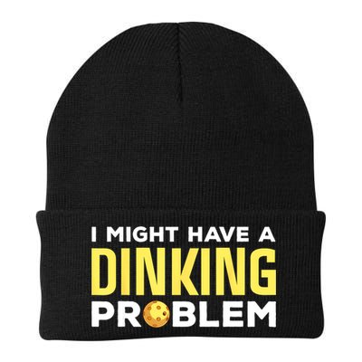 I Might Have A Drinking Problem Cool Pickleball Dink Pickleball Player Gift Beanie