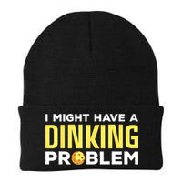I Might Have A Drinking Problem Cool Pickleball Dink Pickleball Player Gift Beanie