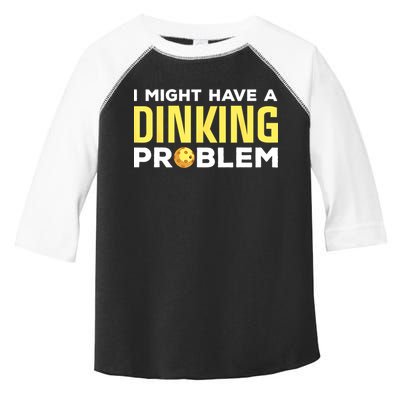 I Might Have A Drinking Problem Cool Pickleball Dink Pickleball Player Gift Toddler Fine Jersey T-Shirt