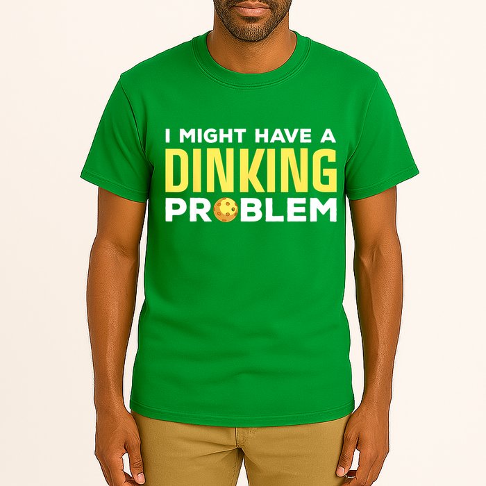 I Might Have A Drinking Problem Cool Pickleball Dink Pickleball Player Gift Tall T-Shirt