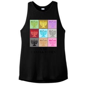 In My Hanukkah Era Ugly Jewish Xmas Funny Christmas Hanukkah Ladies PosiCharge Tri-Blend Wicking Tank