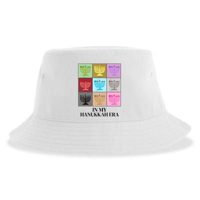 In My Hanukkah Era Ugly Jewish Xmas Funny Christmas Hanukkah Sustainable Bucket Hat