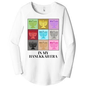 In My Hanukkah Era Ugly Jewish Xmas Funny Christmas Hanukkah Women's Perfect Tri Tunic Long Sleeve Shirt