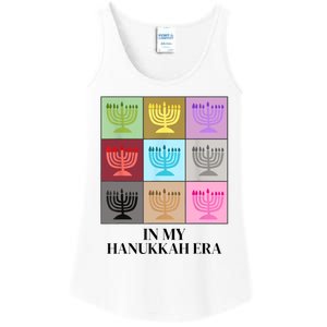 In My Hanukkah Era Ugly Jewish Xmas Funny Christmas Hanukkah Ladies Essential Tank