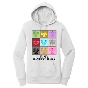 In My Hanukkah Era Ugly Jewish Xmas Funny Christmas Hanukkah Women's Pullover Hoodie