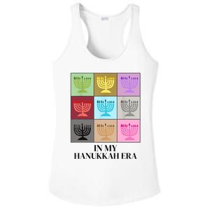 In My Hanukkah Era Ugly Jewish Xmas Funny Christmas Hanukkah Ladies PosiCharge Competitor Racerback Tank