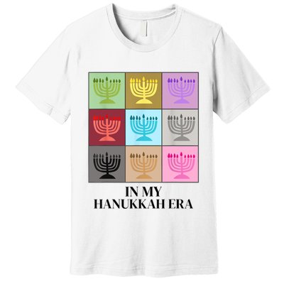 In My Hanukkah Era Ugly Jewish Xmas Funny Christmas Hanukkah Premium T-Shirt