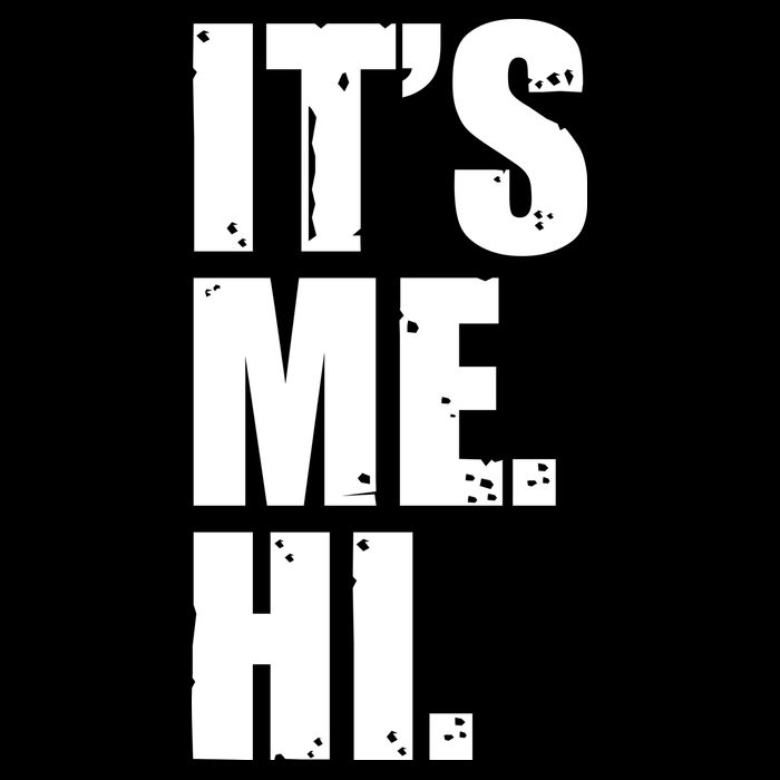 It's Me Hi USA-Made Doggie Bandana