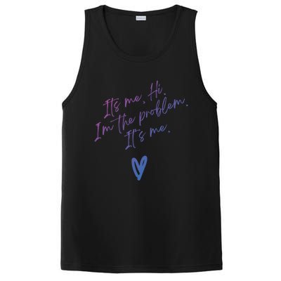 Its Me Hi Im The Problem With Heart Trendy Clothing Gift PosiCharge Competitor Tank