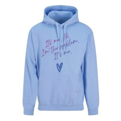 Its Me Hi Im The Problem With Heart Trendy Clothing Gift Unisex Surf Hoodie