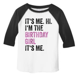 Its Me Hi Im The Birthday Toddler Fine Jersey T-Shirt