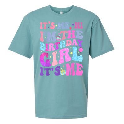 Its Me Hi IM The Birthday Girl ItS Me Taylor Birthday Girl Sueded Cloud Jersey T-Shirt