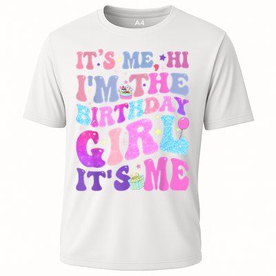 Its Me Hi IM The Birthday Girl ItS Me Taylor Birthday Girl Cooling Performance Crew T-Shirt