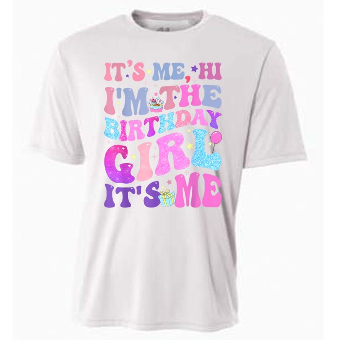 Its Me Hi IM The Birthday Girl ItS Me Taylor Birthday Girl Cooling Performance Crew T-Shirt