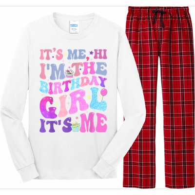 Its Me Hi IM The Birthday Girl ItS Me Taylor Birthday Girl Long Sleeve Pajama Set